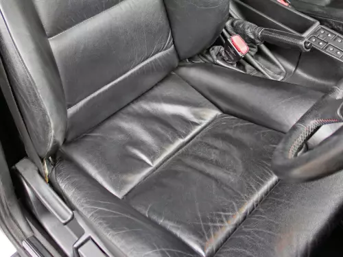 leather car seat wrinkles