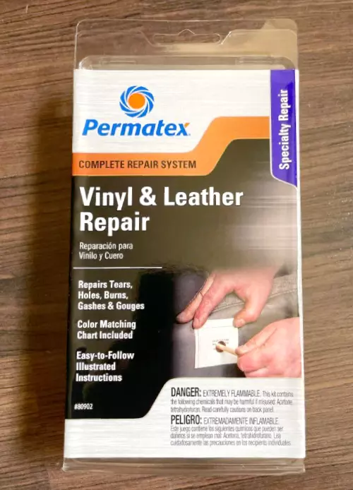 Permatex 80902 Vinyl and Leather Repair Kit