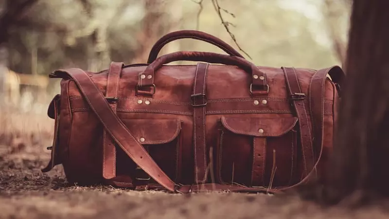 restore faded leather bag