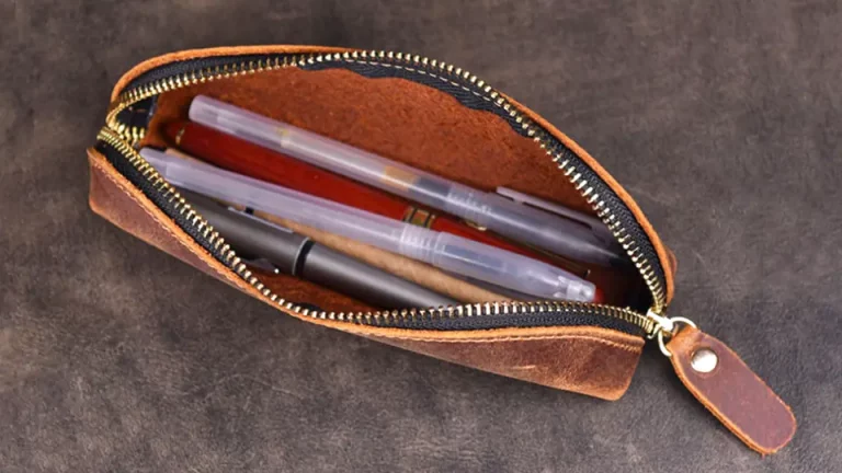 How to Clean a Leather Pencil Case