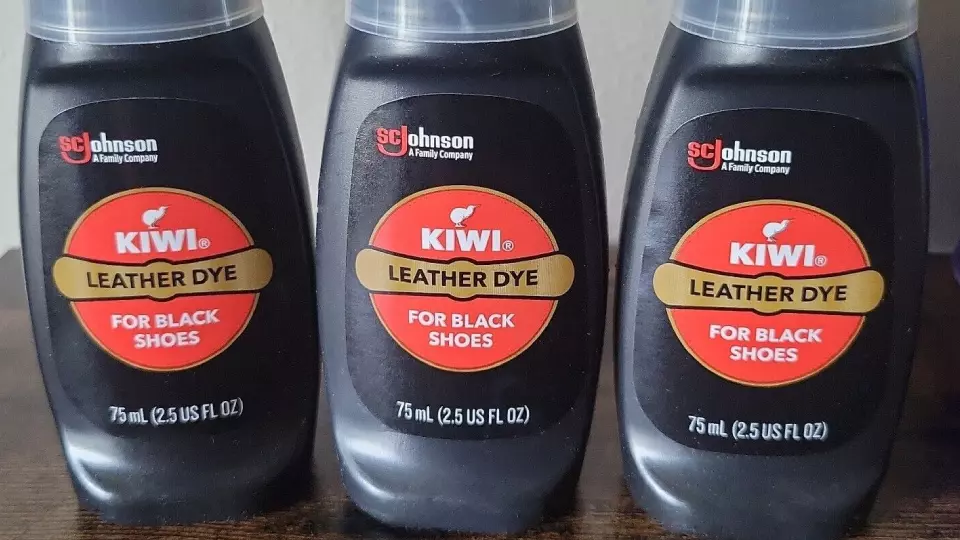 how to use kiwi leather dye